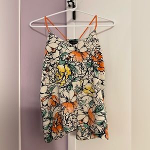 XS the limited bright floral top